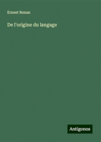 De l'origine du langage