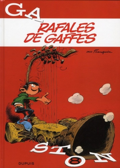 Gaston - tome 8 - Rafales de gaffes
