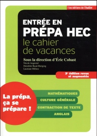 Entrée en prépa HEC - Le cahier de vacances