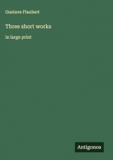 Three short works: in large print