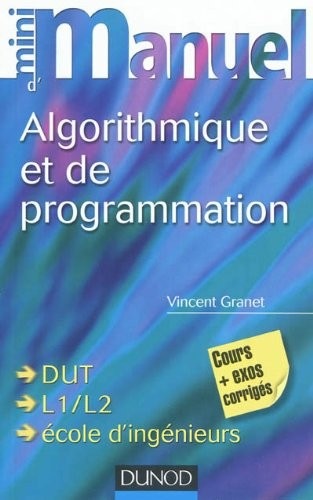 Mini manuel d'algorithmique et programmation