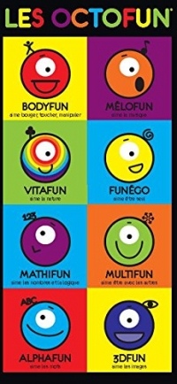 OCTOFUN posters 100 x 85 cm - lot de 5