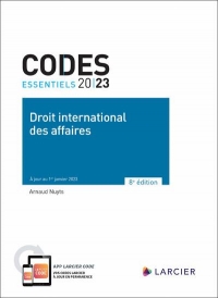 Code annoté Droit international des affaires 2023 - À jour au 1er janvier 2023