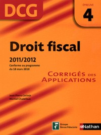 DROIT FISCAL EPREUVE 4 DCG COR