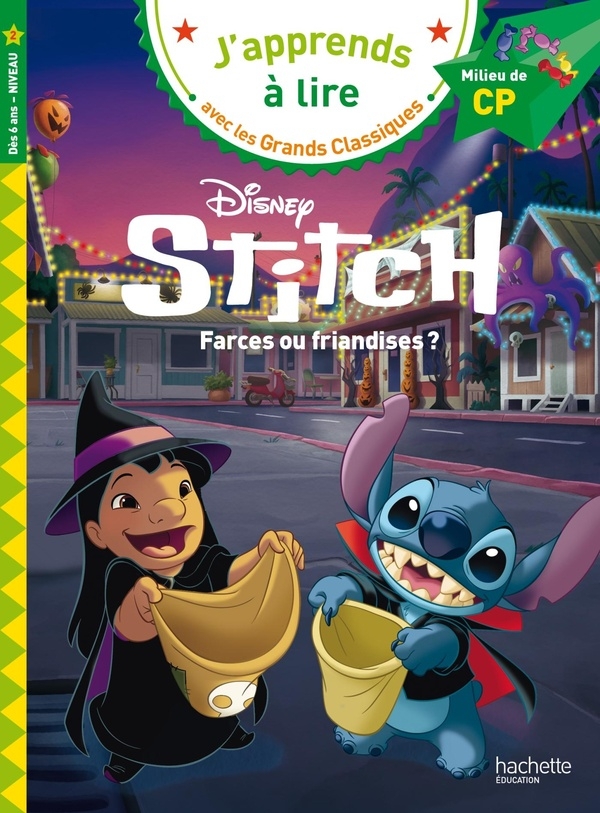 Disney - CP niveau 2 Lilo et Stitch Halloween