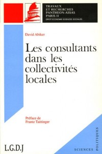 Les consultants dans les collectivités locales