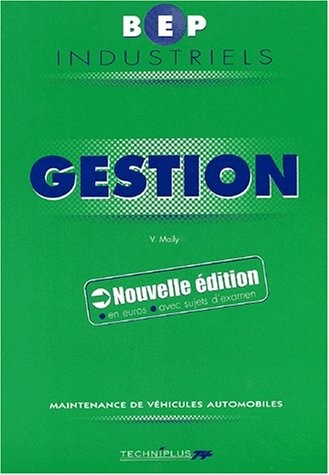 Gestion, BEP de maintenance industrielle