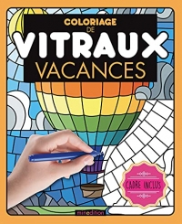 Coloriage de vitraux - Vacances