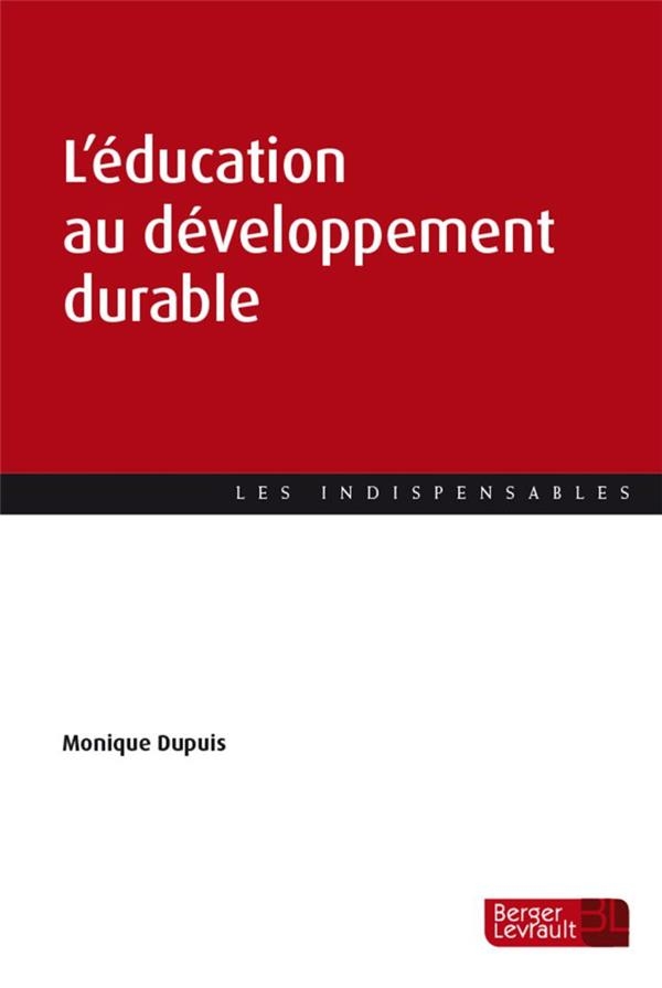 L'éducation au développement durable