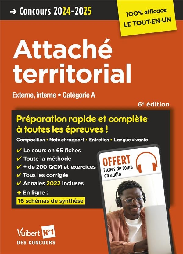 Concours Attaché territorial - Catégorie A - Préparation rapide et complète à toutes les épreuves !: Concours 2024
