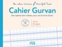 Mdi Mes Cahiers d'Écriture Cahier Gurvan 3mm 2020