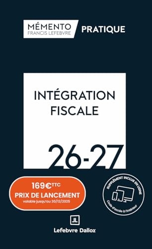 Mémento Intégration fiscale 2026-2027
