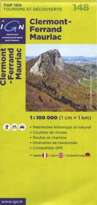 Clermont-Ferrand Mauriac : 1/100 000