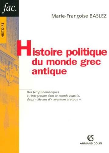 Histoire politique du monde grec antique