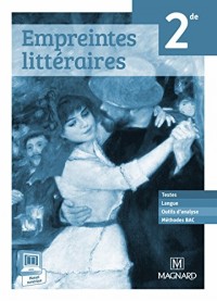 Empreintes littéraires Français 2de : Livre du professeur