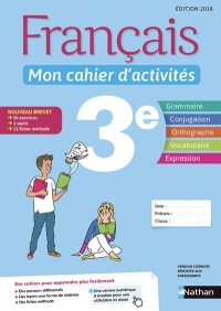 Français - Mon cahier d'activités - 3e