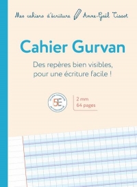 Mes cahiers d'écriture - Cahier Gurvan 2 mm