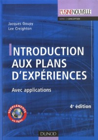 Introduction aux plans d'expériences : Avec applications