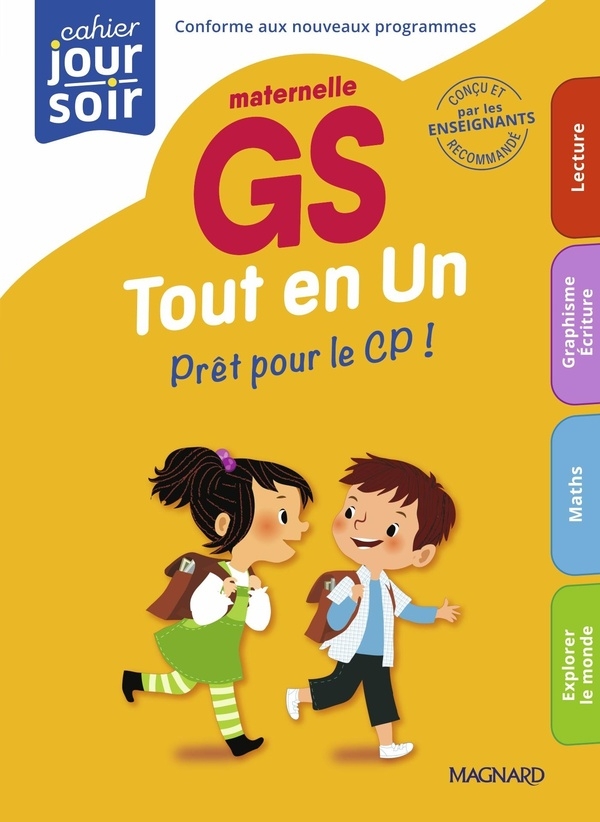 Tout en un GS: Toute l'année de Grande Section de maternelle