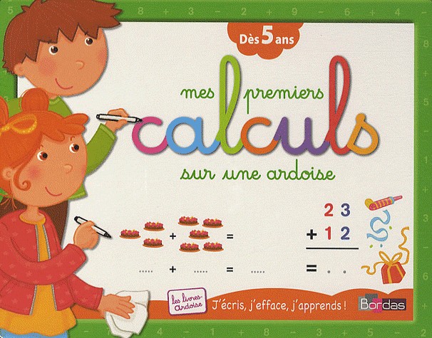 Mes premiers calculs sur une ardoise