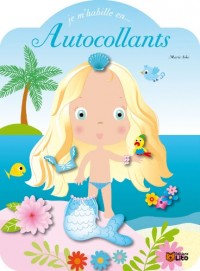 Je M'Habille en Autocollants : la Sirène - Dès 3 ans (périmé)