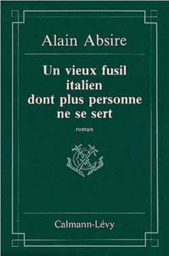 Un vieux fusil italien dont plus personne ne se sert