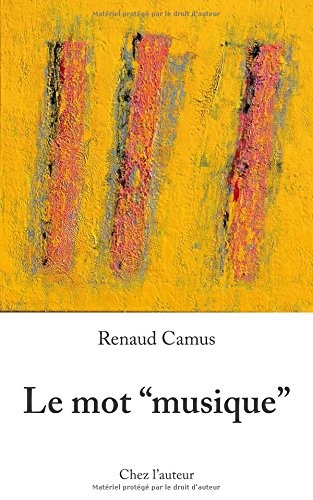 Le mot “musique”