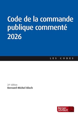 Code de la commande publique commenté 2026 (24e éd.)