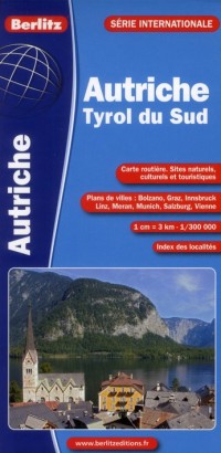 Autriche- Carte Routiere et Touristique (Ne)