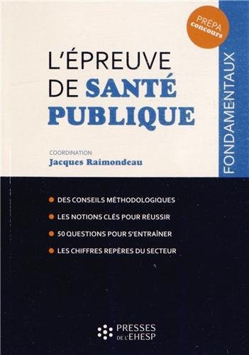 L'épreuve de santé publique : Concours administratifs dans les secteurs de la santé et du médico-social