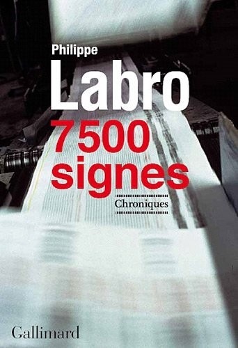 7 500 signes : Chroniques