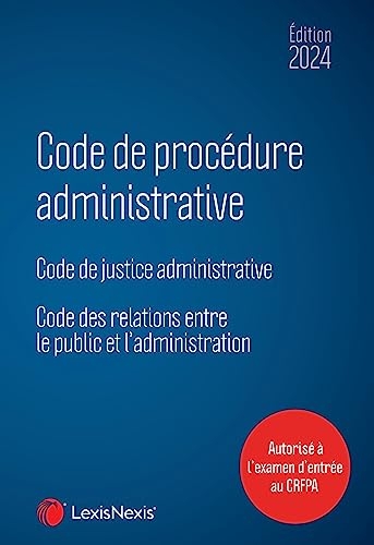 Code de procédure administrative 2024