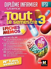IFSI Tout le semestre 3 en fiches mémos - Diplôme infirmier - 3e édition