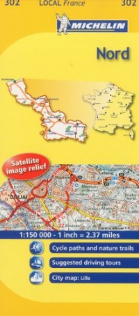Michelin Map France: Nord 302