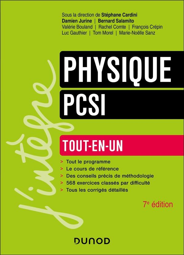 Physique PCSI - Tout-en-un - 7e éd
