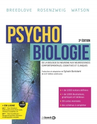 Psychobiologie: De la biologie du neurone aux neurosciences comportementales, cognitives et cliniques (2022)