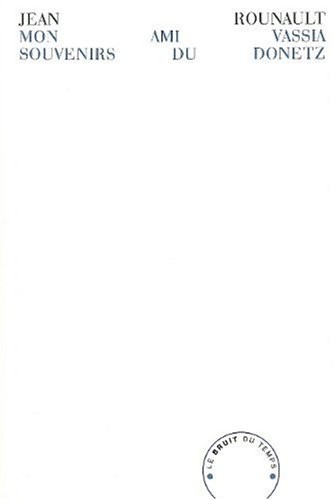 Mon ami Vassia : Souvenirs du Donetz