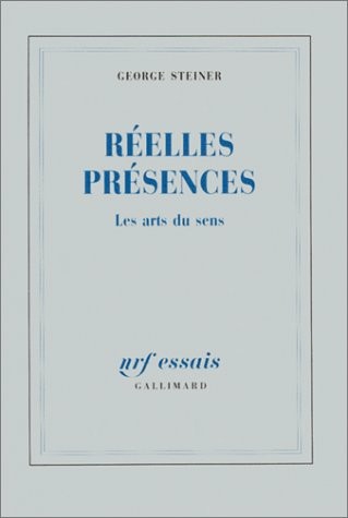 Réelles présences: Les arts du sens