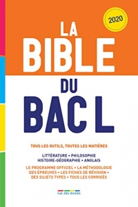 La Bible du Bac L 2020