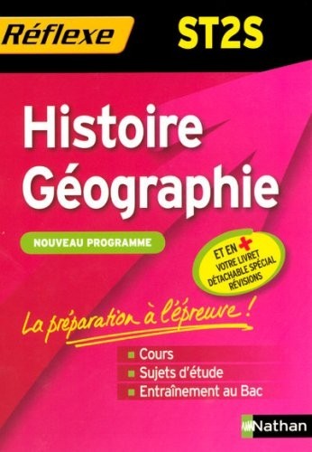 Histoire Géographie Terminale ST2S