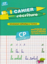 CAHIER ECRIT CP POUR GAUCHER