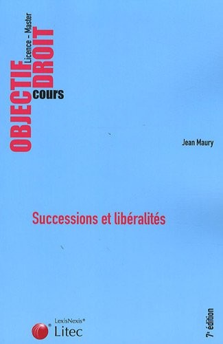 Successions et libéralités