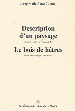 Description d'un paysage ; Le bois de hêtres
