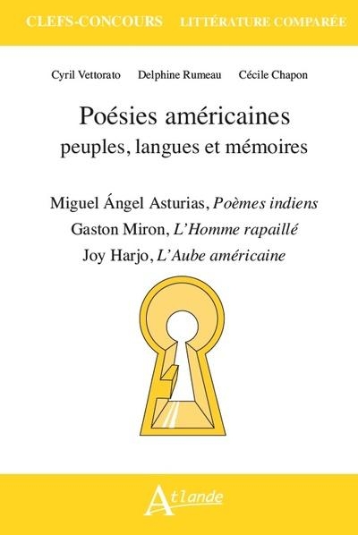 Poésies américaines : peuples, langues et mémoires