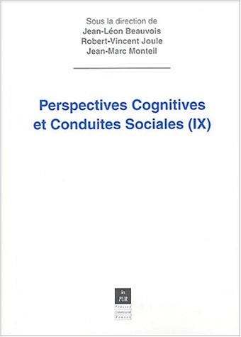 Perspectives cognitives et conduites sociales : Volume 9