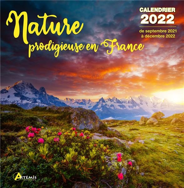 Calendrier Nature prodigieuse 2022