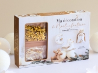 Coffret Ma décoration de Noël en feutrine: 4 projets DIY 100% fait-main