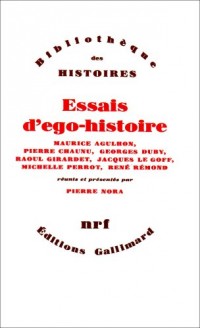 Essais d'ego-histoire