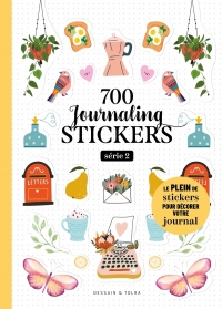 700 journaling stickers série 2