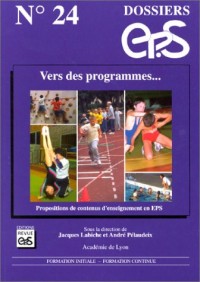 Vers des programmes, dossiers numéro 24